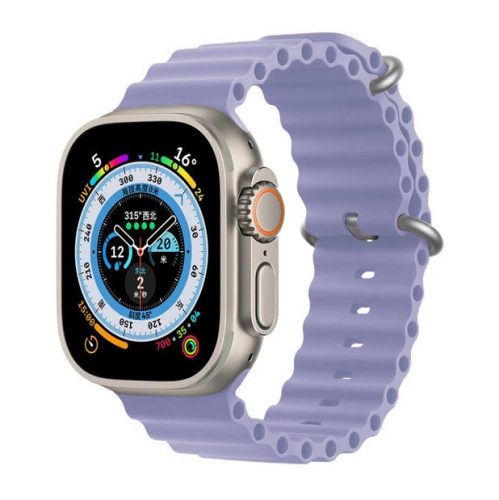 Apple Watch 38 40 41 mm ocean sport óraszíj levendula