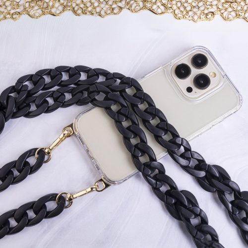 Samsung Galaxy A05s nyakba akaszható tok arany