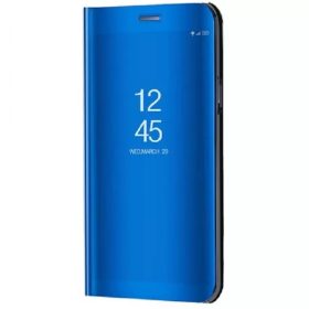   Samsung Galaxy A55 oldalra nyíló Smart View Cover Utángyártott kék
