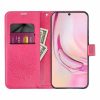 Apple Iphone 15 Pro Max oldalra nyíló könyv tok Álomfogó minta magenta