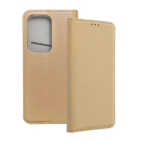 Honor 200 Lite nyitható flip tok arany