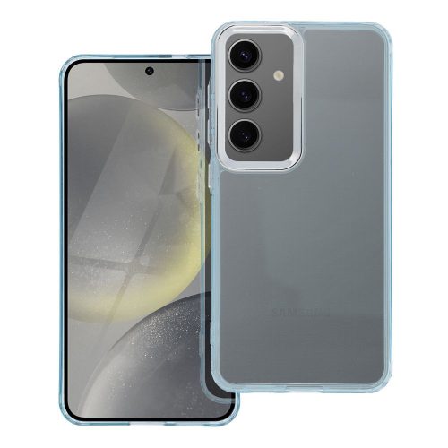 Samsung Galaxy A36 / A56 5G Pearl füstös szilikon tok kameravédővel kék