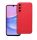 Samsung Galaxy A26 5G kameravédős erősített szilikon tok pastel piros