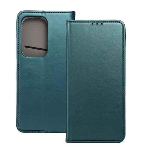 Honor 400 Lite nyitható flip tok sötétzöld