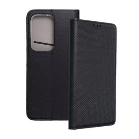 Honor 200 Lite nyitható flip tok fekete