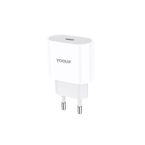Hálózati töltőfej Yooup G04 Type-c 10W 2.1A fehér