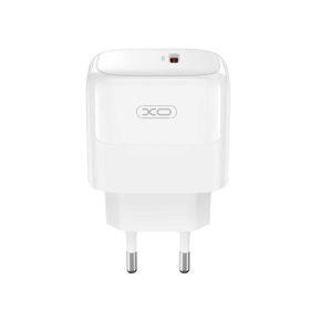   Hálózati töltőfej XO L136 Type-c PD 20W gyors töltő adapter fehér