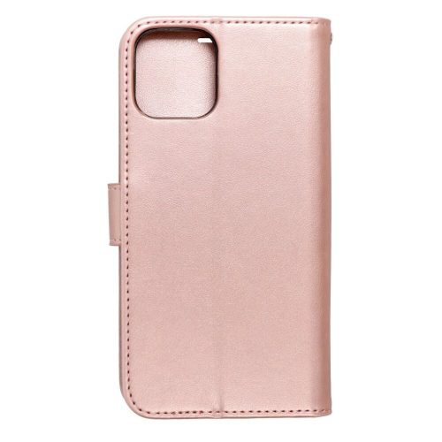 Xiaomi Redmi Note 13 Pro Plus 5G oldalra nyíló könyv tok Mandala minta rozé arany