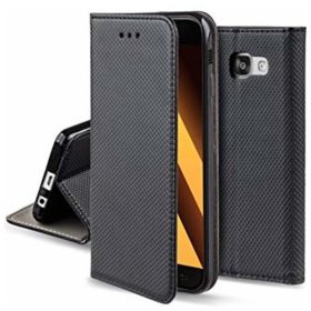 Samsung Galaxy A34 5G nyitható flip tok fekete