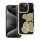 Samsung Galaxy A16 tok csillogó maci mintával arany