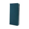 Samsung Galaxy A14 nyitható flip tok sötétzöld