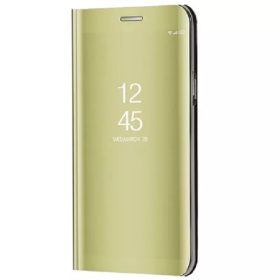   Samsung Galaxy A17 5G oldalra nyíló Smart View Cover Utángyártott arany