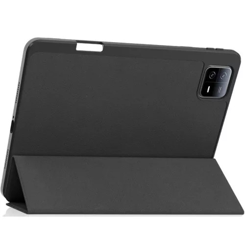 Xiaomi Pad 6 Pad 6 Pro tablet tok mappa Trifold ceruza tartóval fekete