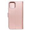 Samsung Galaxy S21 Plus oldalra nyíló könyv tok Ág minta rose gold