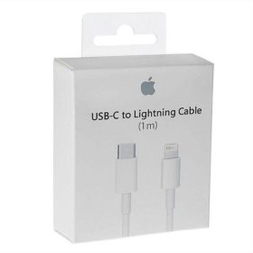   Töltő és adatkábel Apple készülékekhez Lightning - Usb A 100cm 2A MM0A3ZM/A gyári bliszteres Fehér