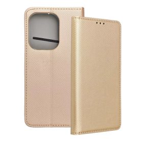 Xiaomi Redmi Note 14 5G nyitható flip tok arany