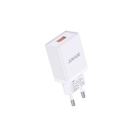  Hálózati töltőfej Jokade JB021 USB 20W gyors töltő adapter fehér