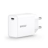 Hálózati töltőfej BWOO CDA226 PD 20W gyors töltő adapter Type-c aljzattal fekete