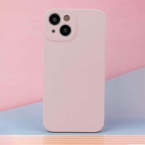 Apple Iphone 16 kameravédős erősített tpu tok pastel rozé