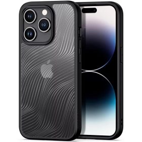   Apple Iphone 15 Pro Dux Ducis Aimo strapabíró elegáns tpu tok fekete