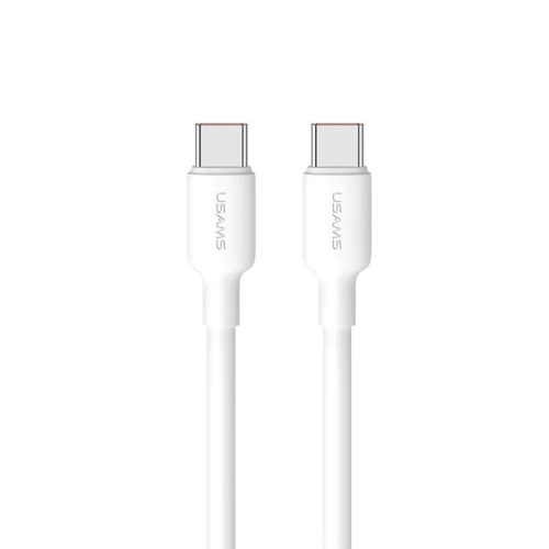 Töltő és adatkábel USAMS SJ614 U84 Type-c Type-c 300cm 100W 5A fehér