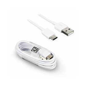 Töltő és adatkábel Usb A Type-c 100cm 2a Fehér