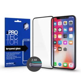   Xiaomi Redmi 9 Xprotector 2.5D fekete keretes edzett üvegfólia