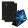 Huawei Mediapad T5 tablet tok mappa Trifold fekete