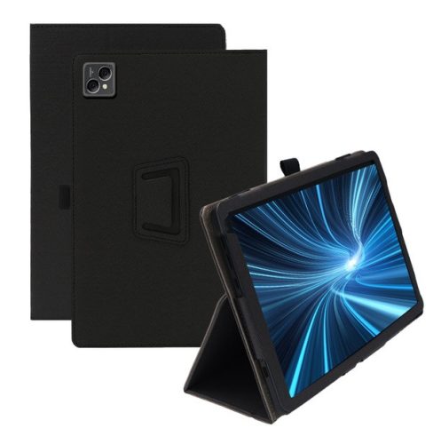 Huawei Mediapad T5 tablet tok mappa Trifold fekete