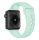 Apple Watch 42 44 45 49 mm szilikon óraszíj menta