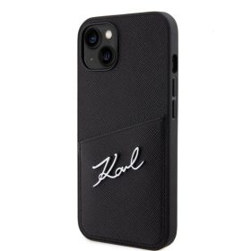   Apple Iphone 14 Pro Karl Lagerfeld Saffiano Card & Sign szilikon tok