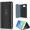 Samsung Galaxy S22 oldalra nyíló Smart View Cover Utángyártott fekete
