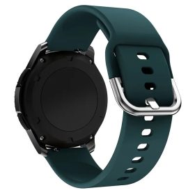   22mm univerzális szilikon óraszíj Samsung Huawei Amazfit Xiaomi zöld