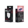 Hálózati töltőfej Maxlife PD 65W gyors töltő adapter USB-A Type-c aljzattal fehér