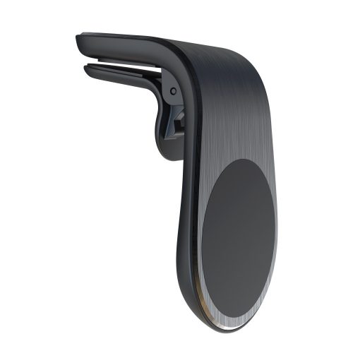 Autós telefon tartó Maxlife MXCH-13 szellőzőrácsra rögzíthető mágneses fekete