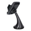 Autós telefon tartó tapadókorongos szélvédőre fekete