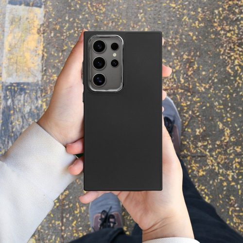 Xiaomi Redmi 15C szilikon tok erősített kerettel Frame fekete