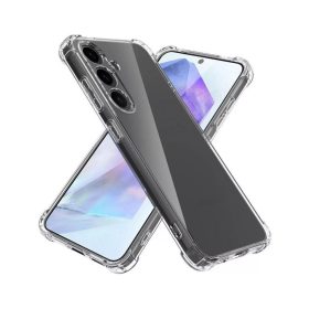   Samsung Galaxy A16 1,5mm erősített sarkok szilikon tok átlátszó