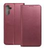 Samsung Galaxy A17 5G / A26 / A18 5G nyitható flip tok burgundy