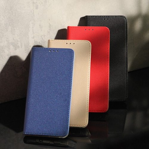 Samsung Galaxy A17 5G nyitható flip tok piros