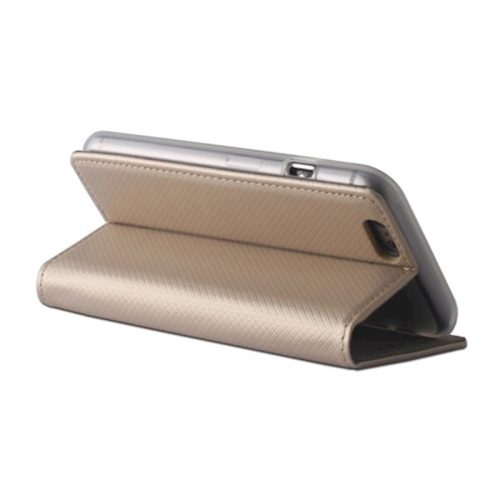 Samsung Galaxy A17 5G / A26 / A18 5G nyitható flip tok arany
