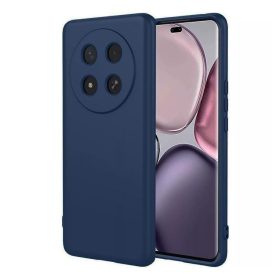   Xiaomi Redmi 15C kameravédős erősített szilikon tok pastel sötétkék