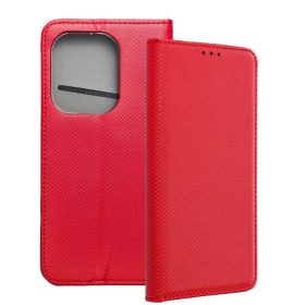 Xiaomi Redmi 15C nyitható flip tok piros