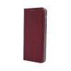 Honor Magic 8 Lite nyitható flip tok burgundy