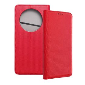 Xiaomi Redmi Note 15 Pro Plus 5G nyitható flip tok piros