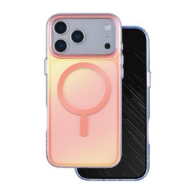   Apple Iphone 17 Pro / 18 Pro Magsafe tok szivárvány rózsaszín