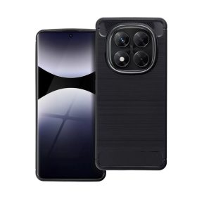   Xiaomi Redmi Note 15 Pro Plus 5G kameravédős erősített szilikon tok pastel fekete