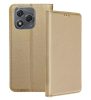 Honor 600 Lite nyitható flip tok arany