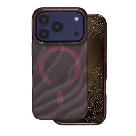   Apple Iphone 17 Pro / 18 Pro Magsafe tok átlátszó mahagóni
