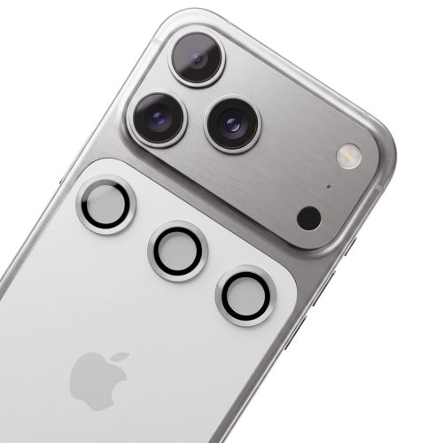 Apple Iphone 18 Pro kamera üveg fólia ezüst